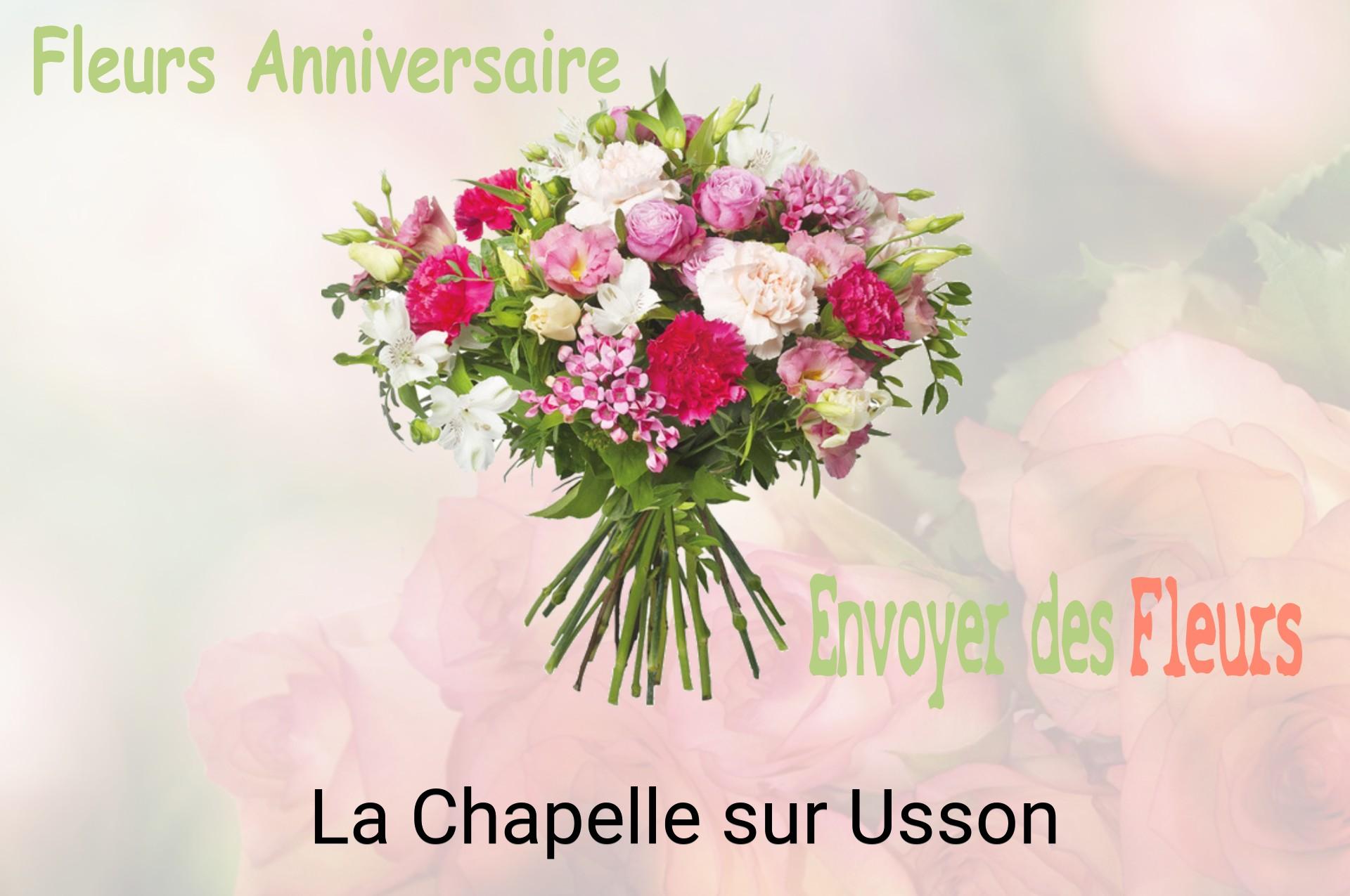 Bouquet de fleurs d’anniversaire livré à La Chapelle-sur-Usson