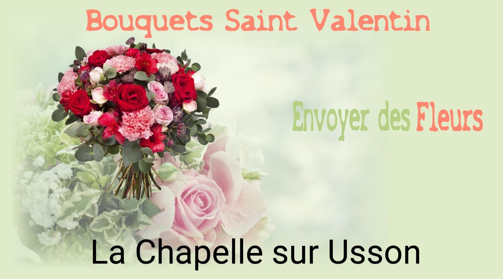 Roses de Saint-Valentin livrées à La Chapelle-sur-Usson